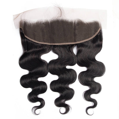 DRESSMAKER Body Wave 13x4 Human Hair Lace Closure Natural Color DRESSMAKER HAIR OFFICIAL STORE