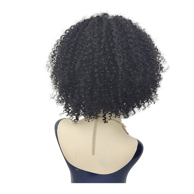 DRESSMAKER Lace Part Wig Short Bob Curly Human Hair Wigs Natural Color(Sarah Max) DRESSMAKER HAIR OFFICIAL STORE