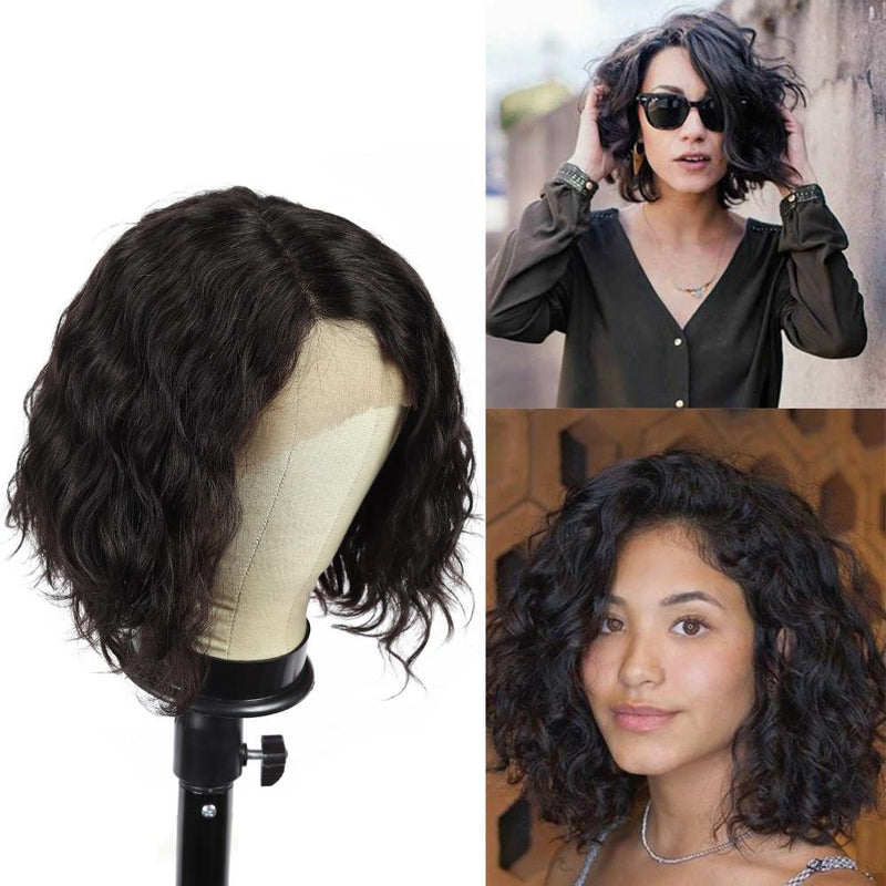 DRESSMAKER Lace Part Wig Short Curly Bob Human Hair Wigs (KIKI+) DRESSMAKER HAIR OFFICIAL STORE