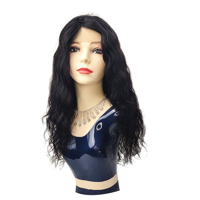 DRESSMAKER Lace Part Wig Bob Curly Human Hair Wigs Natural Color(Lillian Max) DRESSMAKER HAIR OFFICIAL STORE