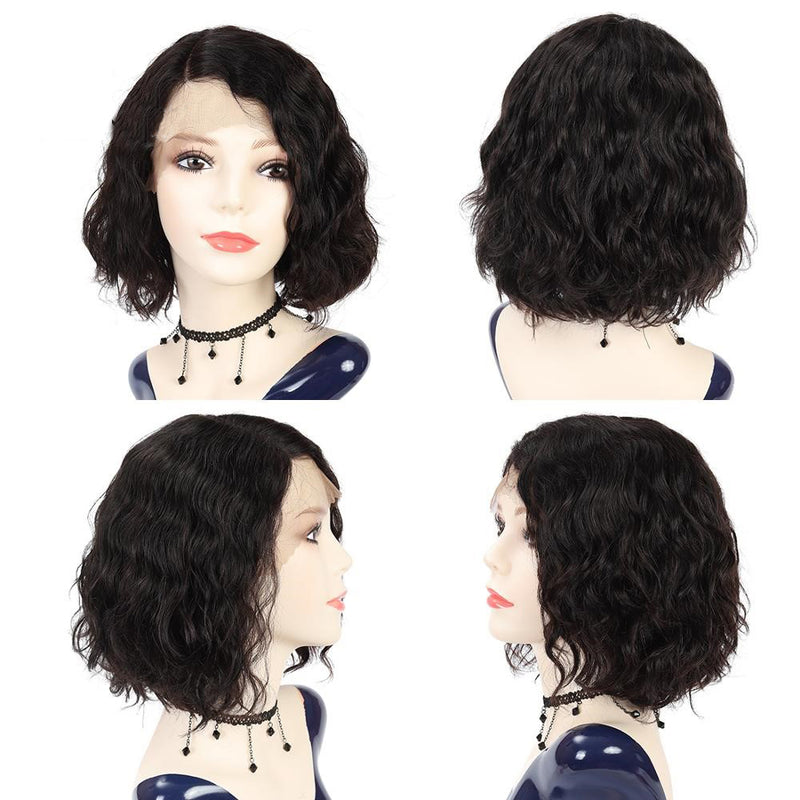 DRESSMAKER Lace Part Wig Short Curly Bob Human Hair Wigs (KIKI+) DRESSMAKER HAIR OFFICIAL STORE