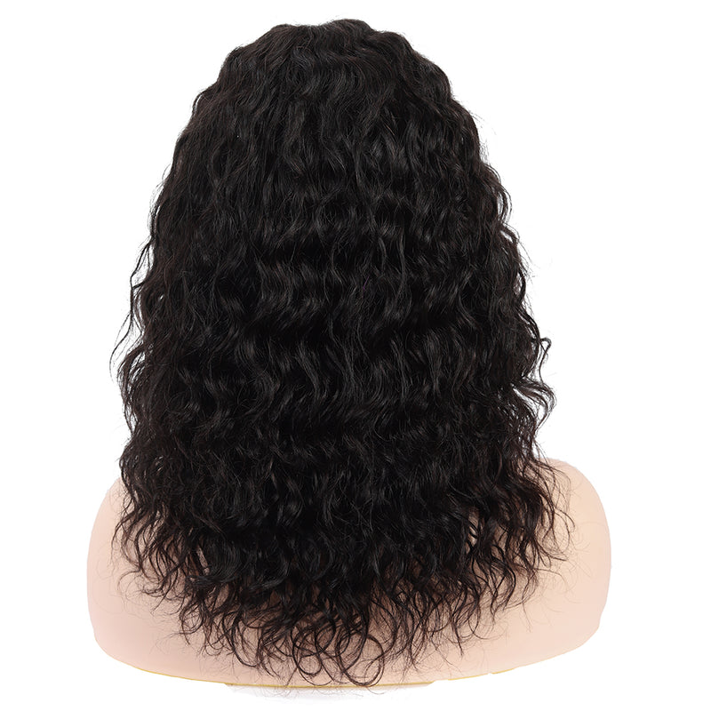 DRESSMAKER Lace Part Wig Short Bob Curly Human Hair Wigs Natural Color(Lydia) DRESSMAKER HAIR OFFICIAL STORE