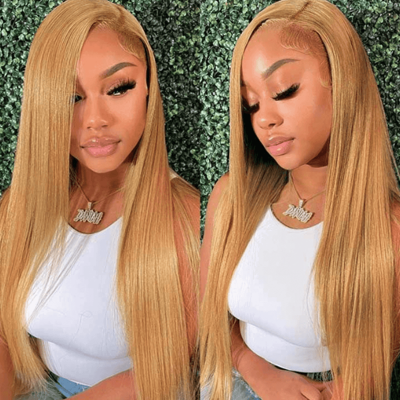 DRESSMAKER 13x4 Straight Lace Front Human Hair Wig Virgin Hair HD Lace (