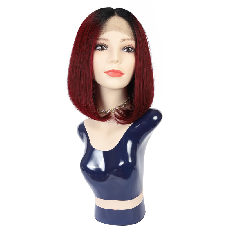 DRESSMAKER Lace Part Wig Short Bob Human Hair Wigs (Becky) DRESSMAKER HAIR OFFICIAL STORE