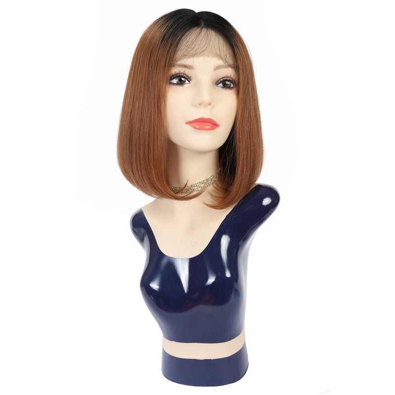 DRESSMAKER Lace Part Wig Short Bob Human Hair Wigs (Becky) DRESSMAKER HAIR OFFICIAL STORE