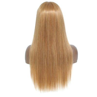 DRESSMAKER 13x4 Straight Lace Front Human Hair Wig Virgin Hair HD Lace (#27) DRESSMAKER HAIR OFFICIAL STORE